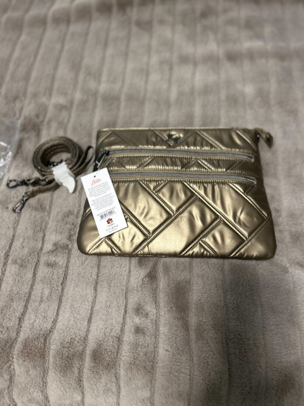 Lug Dazzle SE Metallic Walnut NWT